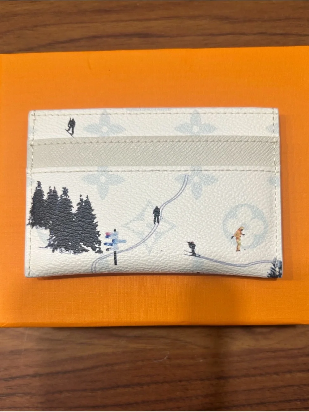 Louis Vuitton Ski White Card Holder